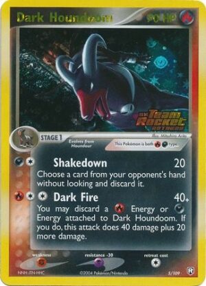 Dark Houndoom - 5/109 - Reverse