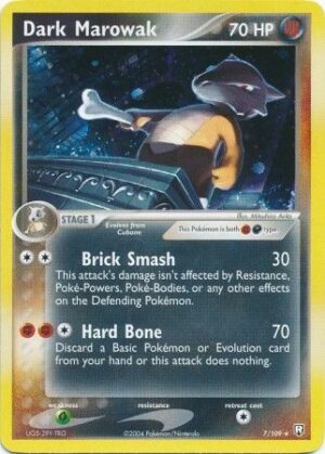 Dark Marowak - 7/109 (Holo)
