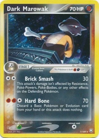 Dark Marowak - 7/109 (Holo)
