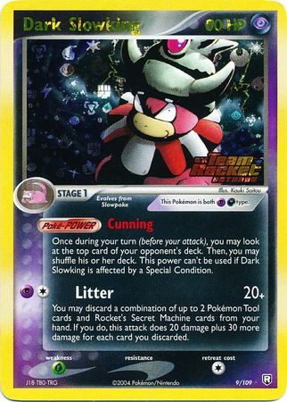 Dark Slowking - 9/109 - Reverse
