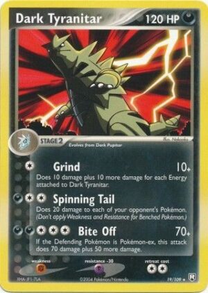 Dark Tyranitar - 19/109