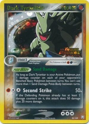 Dark Tyranitar - 20/109 - Reverse