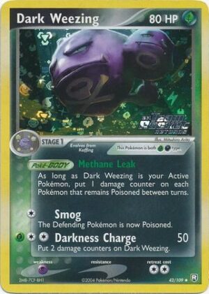 Dark Weezing - 42/109 - Reverse
