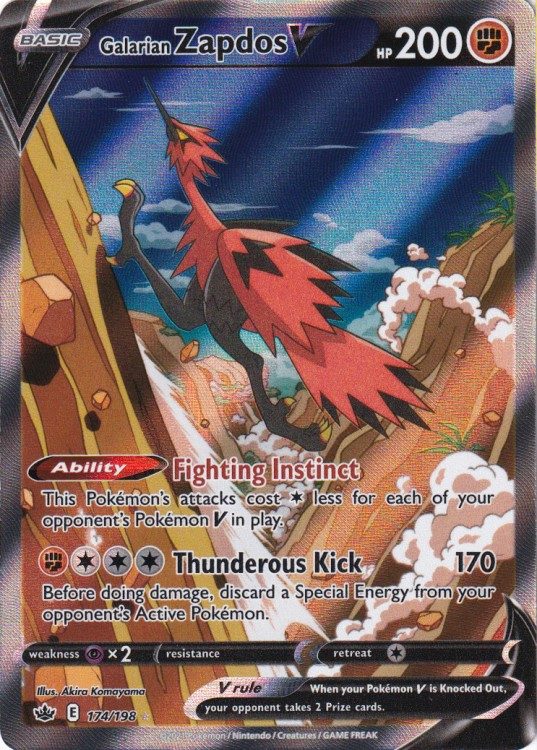 Galarian Zapdos V - 174/198