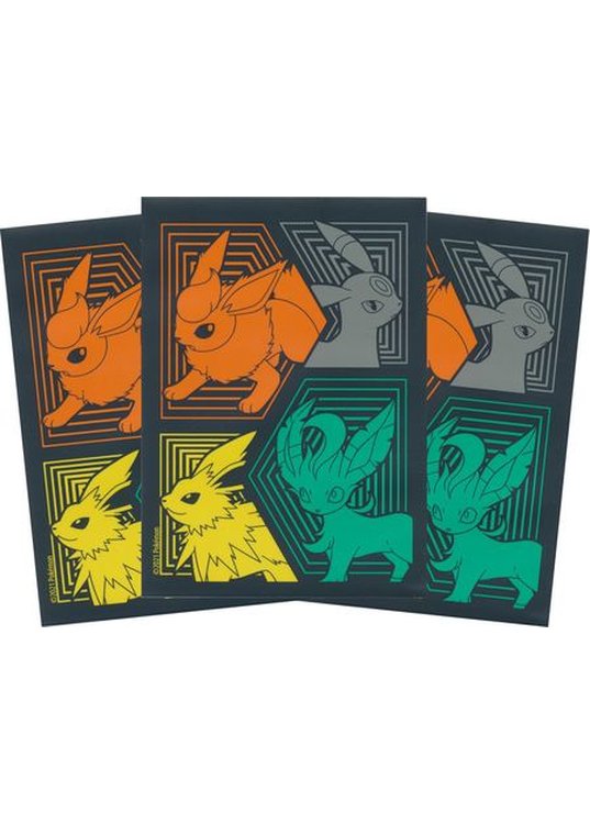 Leafeon, Umbreon, Jolteon & Flareon Deck Protector Sleeves 65 stk. (66x91mm)