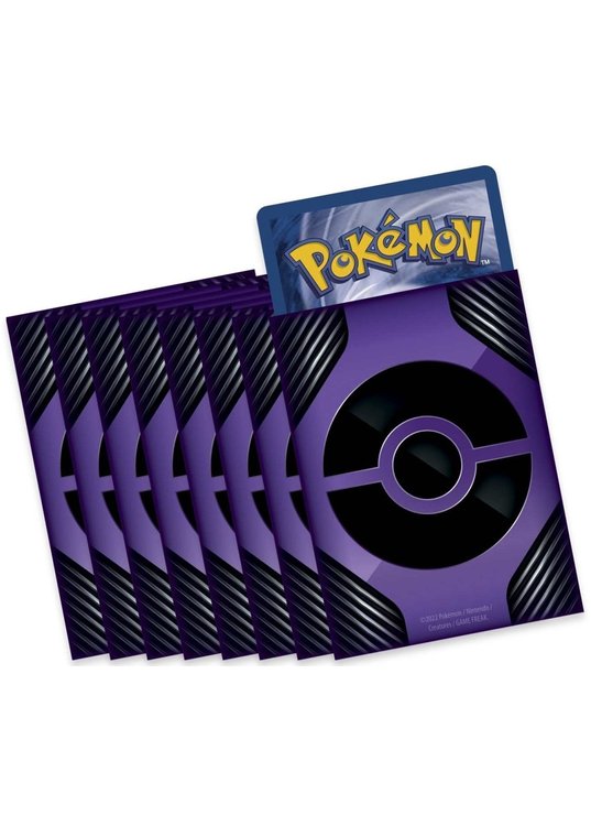 Lilla Pokeball Deck Protector Sleeves 65 stk. (66x91mm)