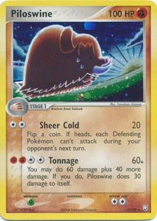 Piloswine - 13/109 (Holo)
