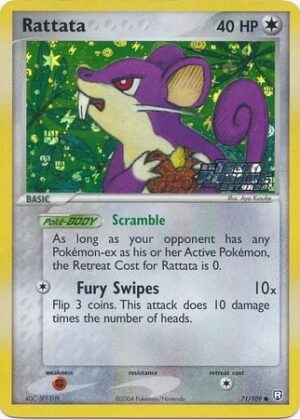 Rattata - 71/109 - Reverse