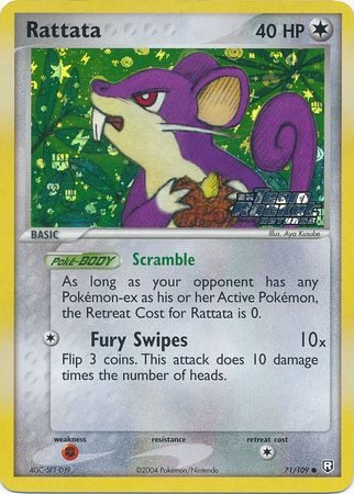 Rattata - 71/109 - Reverse