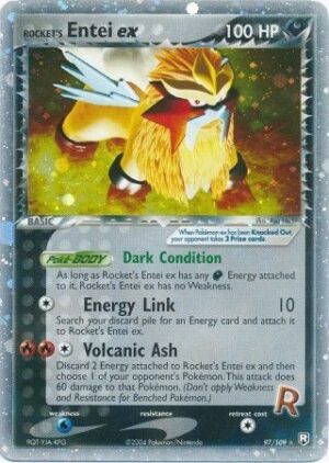 Rocket's Entei ex - 97/109