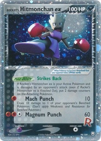 Rocket’s Hitmonchan ex – 98/109