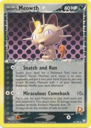 Rocket's Meowth - 46/109