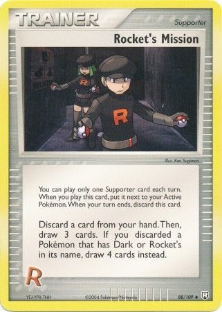 Rocket’s Mission – 88/109