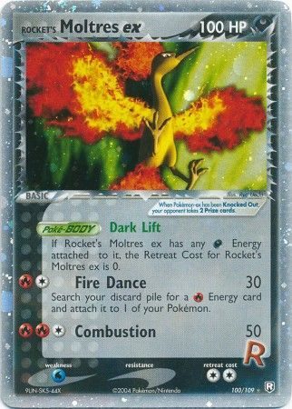 Rocket's Moltres ex - 100/109