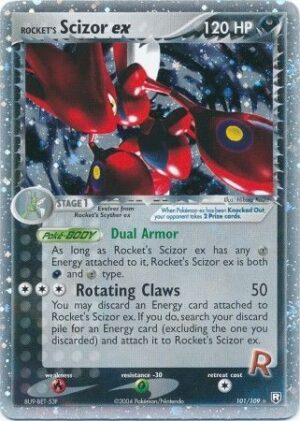 Rocket's Scizor ex - 101/109