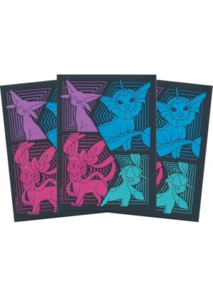 Sylveon, Espeon, Glaceon & Vaporeon Deck Protector Sleeves 65 stk. (66x91mm)