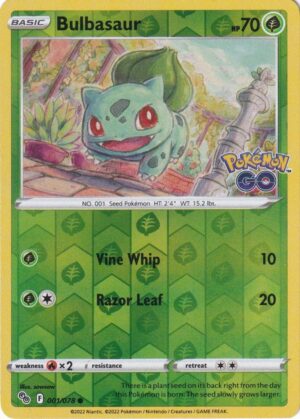 Bulbasaur - 1/078 - Reverse