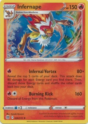 Infernape - 26/172 (Holo)