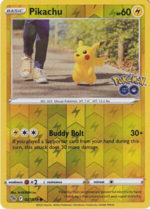 Pikachu - 27/078 - Reverse