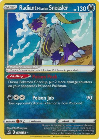 Radiant Hisuian Sneasler - 123/196