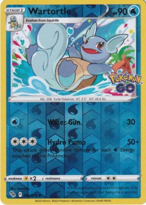 Wartortle - 16/078 - Reverse