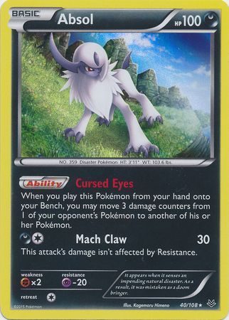 Absol - 40/108 (Holo)