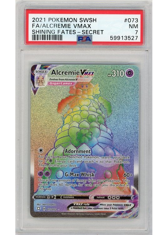 Alcremie VMAX – 073/072 – PSA 7