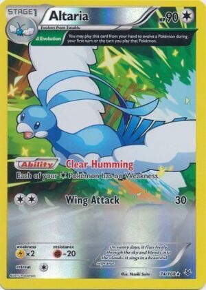 Altaria - 74/108 - Reverse