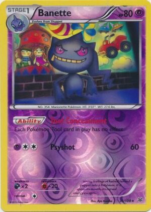Banette - 31/108 - Reverse