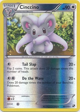 Cinccino - 89/114 - Reverse