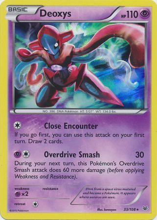 Deoxys - 33/108 (Holo)