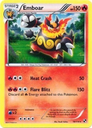 Emboar - 19/114 (Holo)