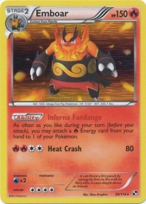 Emboar - 20/114 (Holo)