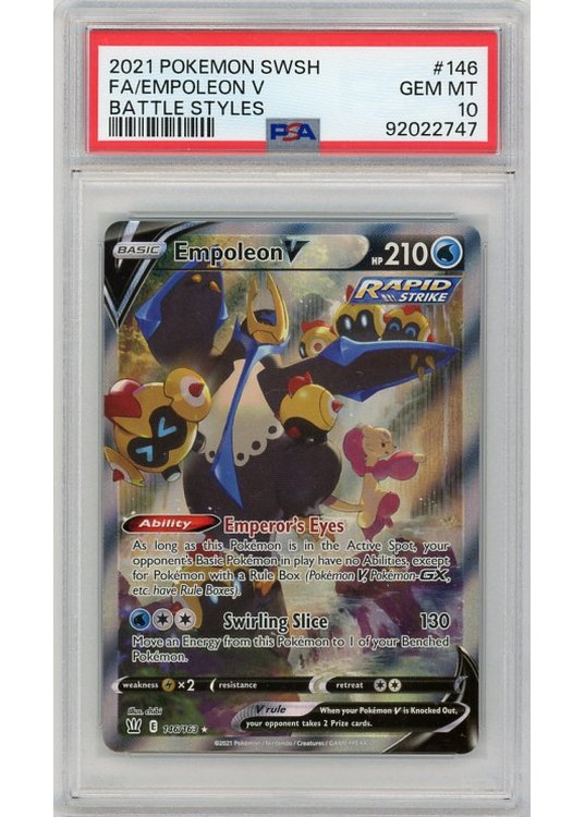 Empoleon V 146/163 PSA 10
