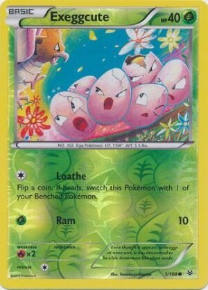 Exeggcute - 1/108 - Reverse