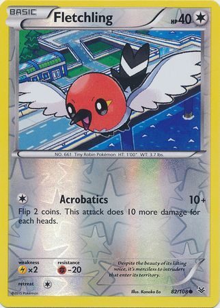 Fletchling - 82/108 - Reverse