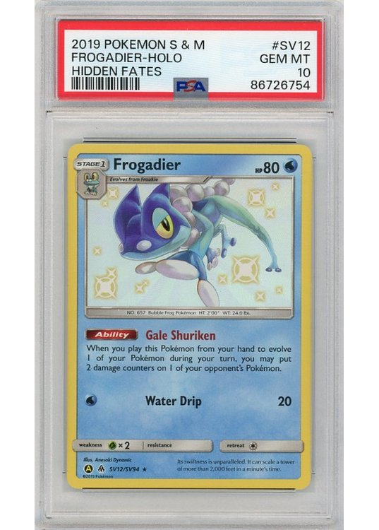 Frogadier – SV12/SV94 – PSA 10
