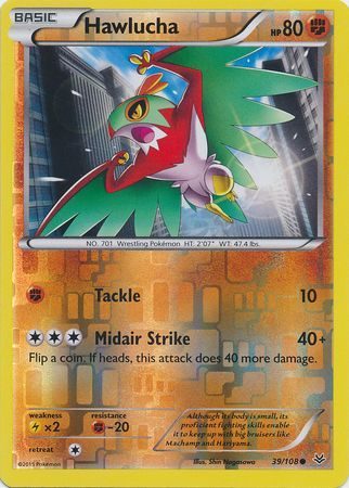 Hawlucha - 39/108 - Reverse