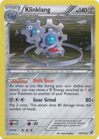 Klinklang - 76/114 (Holo)