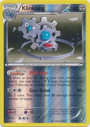 Klinklang - 76/114 - Reverse