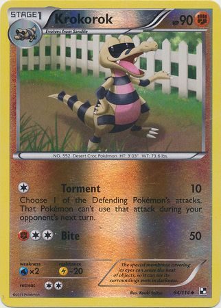 Krokorok - 64/114 - Reverse