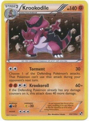 Krookodile - 65/114 (Holo)