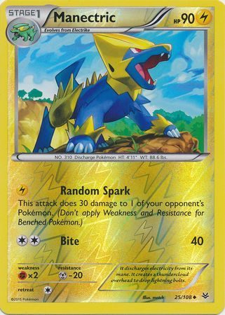 Manectric - 25/108 - Reverse