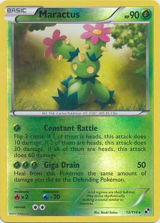 Maractus – 12/114 – Reverse