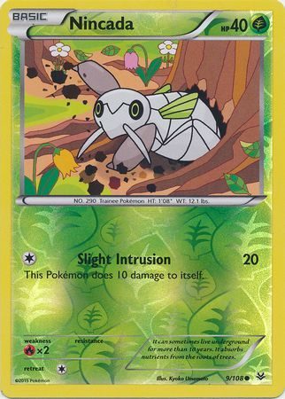 Nincada - 9/108 - Reverse