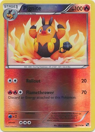 Pignite - 18/114 - Reverse