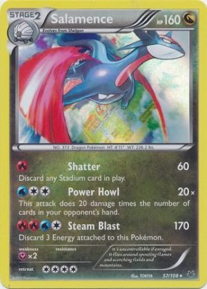 Salamence - 57/108 (Holo)