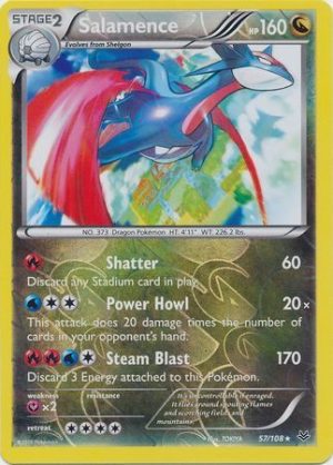 Salamence - 57/108 - Reverse