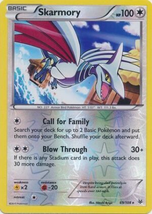 Skarmory - 69/108 - Reverse