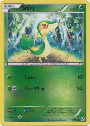 Snivy - 1/114 - Reverse